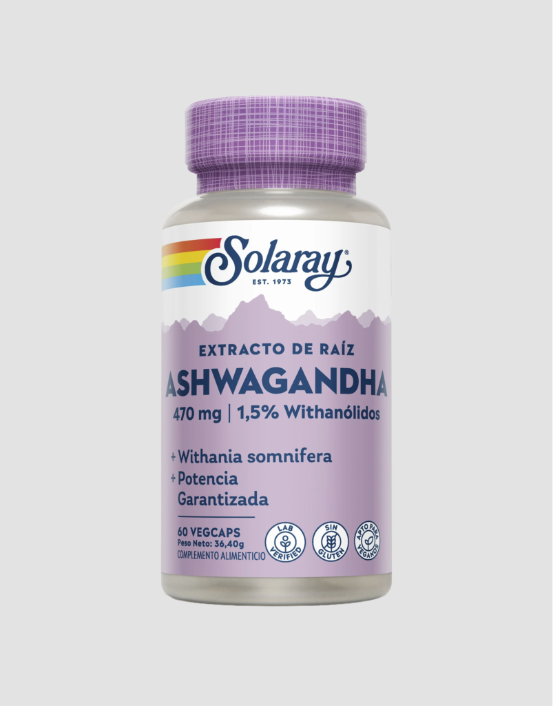 Ashwagandha – Solaray (60 cápsulas)