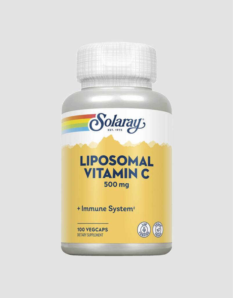 Vitamina C Liposomal – Solaray (100 cápsulas)